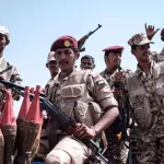 Militants from the so-called Rapid Support Forces (RSF) are seen in Khartoum, Sudan. Photo: AFP.