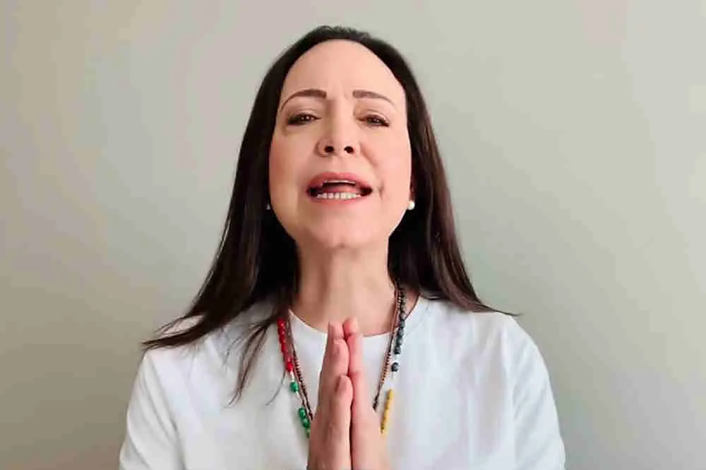 Screenshot of María Corina Machado in a video posted to her Instagram account on January 10, 2025. Photo: Instagram/@mariacorinamachado.