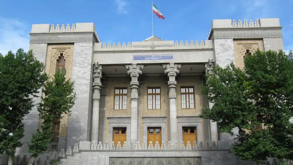 Building hosting Iran’s Foreign Ministry in the capital, Tehran. Photo: PressTV/file photo.