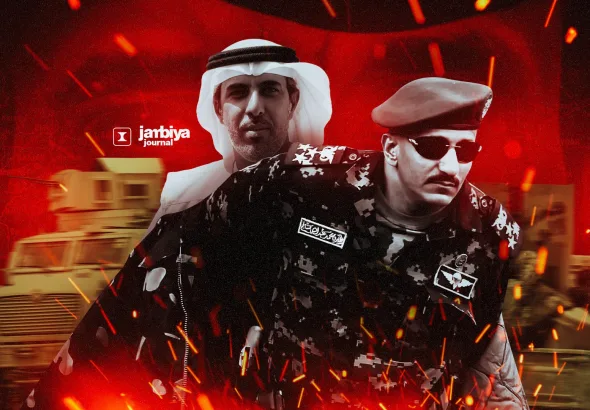 Image composition showing Saeed Ali Khamis Al-Kaabi (left) and Tariq Saleh (right). Photo: Jambiya Journal.