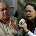 Left: Adolfo Pérez Esquivel. Right: María Corina Machado. Photo: File photo.
