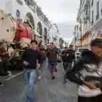 Protesters in Morocco. Photo: Izquierda Diario.