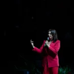 Presidential candidate Rixi Moncada, Nov. 2025. File photo.