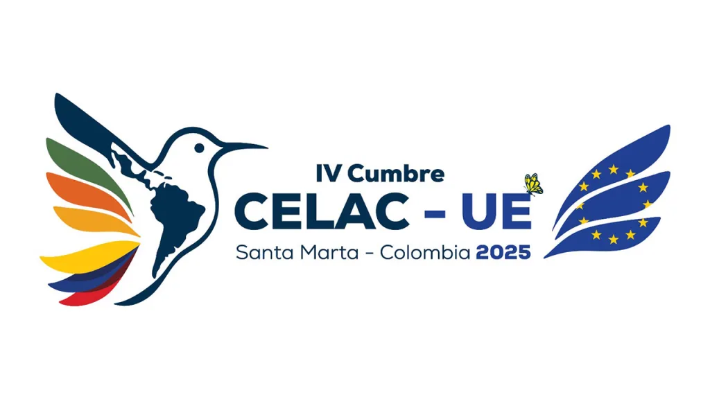 anner of the CELAC–EU summit scheduled for Nov. 9-10 in Santa Marta, Colombia. Photo: Colombian government.