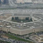 The Pentagon, the headquarters of the US Department of War. Located in Arlington, Virginia, just across the Potomac River from Washington, D.C., it is one of the largest office buildings in the world. Photo: AP.