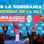 Photo from the Extraordinary Plenary Session of the Fifth Congress of the United Socialist Party of Venezuela (PSUV). Photo: X/@ConElMazoDando.