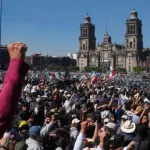 "Gen Z" protest in Mexico City, November 15, 2025. Photo: CNN.