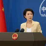 Chinese Foreign Ministry Spokesperson Mao Ning at her regular press conference, November 28, 2025. Photo: VCG.