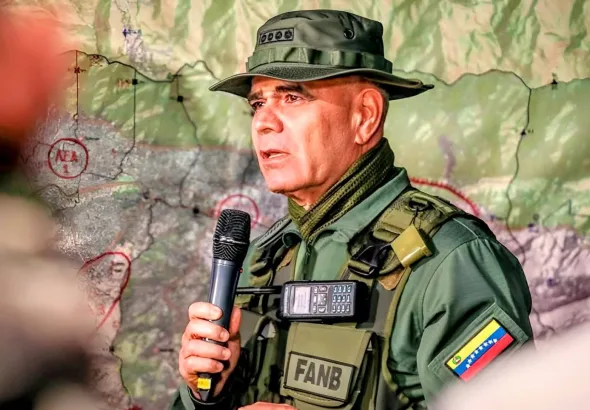 Venezuelan Defense Minister Vladimir Padrino giving statement to the press on October 2, 2025. Photo: Radio Miraflores/File photo.