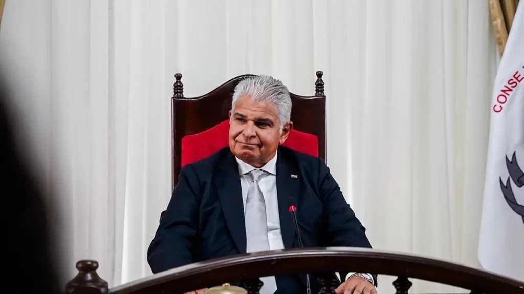 Panamanian President José Raúl Mulino. Photo: File photo.