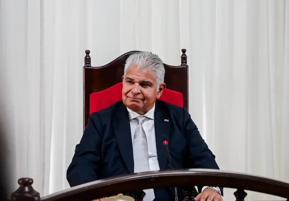 Panamanian President José Raúl Mulino. Photo: File photo.