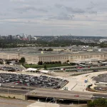 A general view of the Pentagon, headquarters of the US Department of War. Photo: Reuters/Kevin Lamarque.