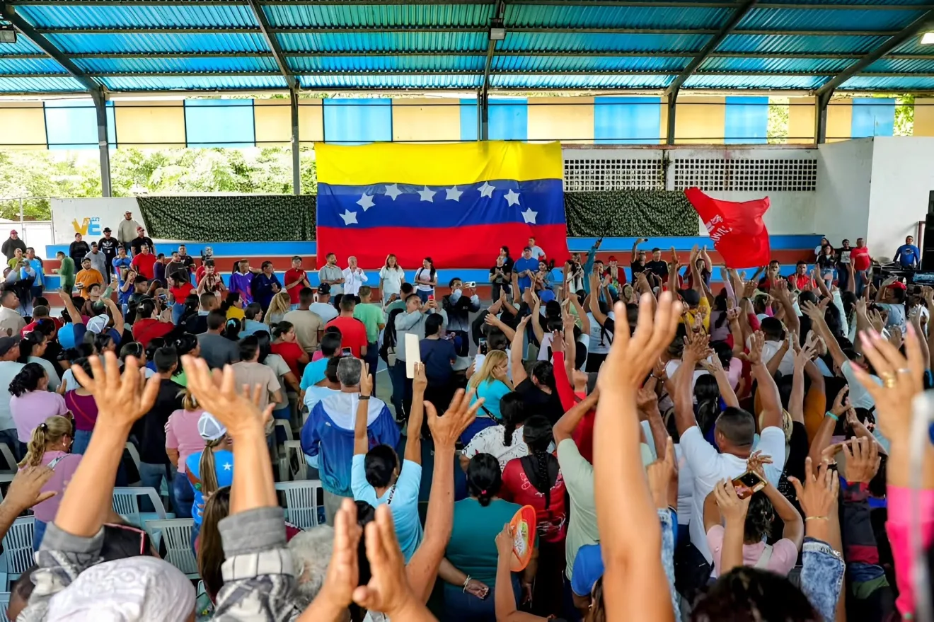 People's assembly to choose CBBI's members in Carupano, Sucre state, November 8, 2025. Photo: IG/@partidopsuv.