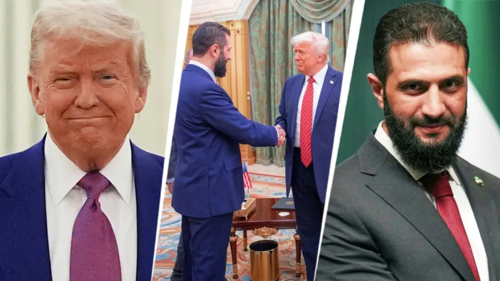 Donald Trump (Left) and Abu Mohammad al-Julani (Right). Photo: New Eastern Outlook.