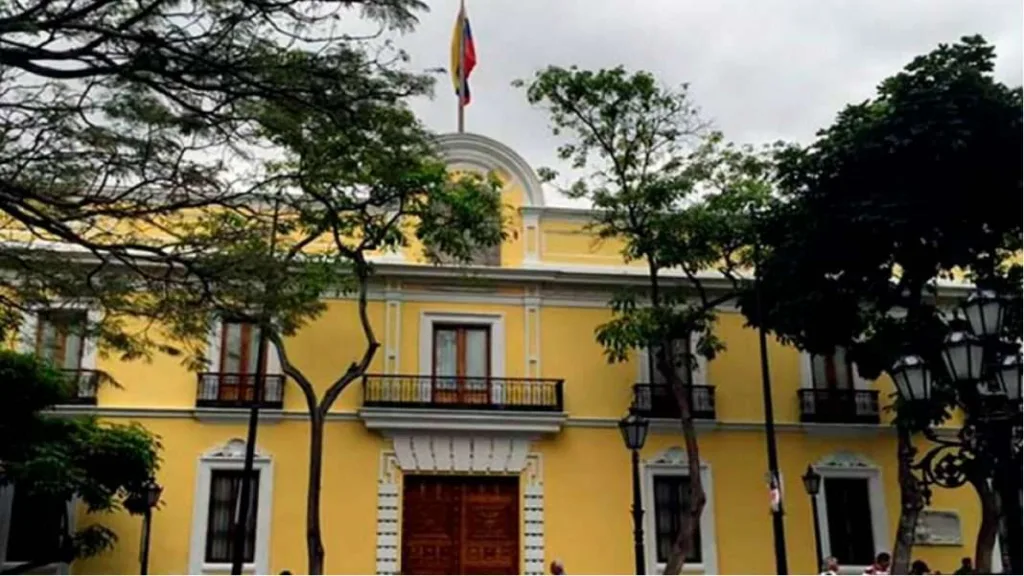 Venezuelan Foreign Ministry headquarters. Photo: file photo.