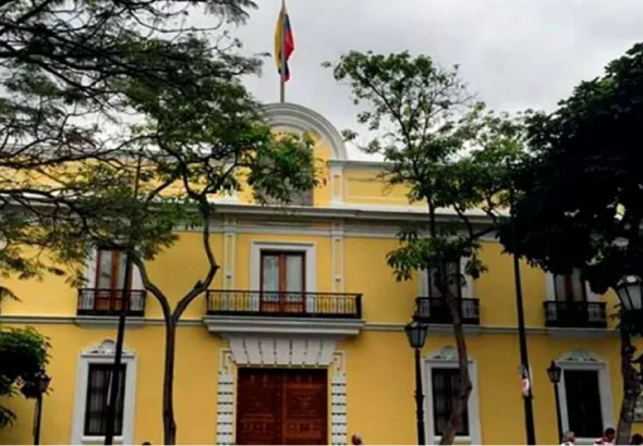 Venezuelan Foreign Ministry headquarters. Photo: file photo.