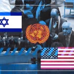 This image is a graphic relating to discussions at the United Nations Security Council (UNSC) regarding the genocide in Gaza and the recent vote on a US-backed resolution. Photo: PressTV.