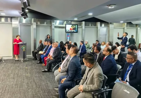 Chinese Embassy in Panama (via TeleSurTV.net). According to the Embassy’s statement, in the eight years since diplomatic ties were established, cooperation between China and Panama has produced “fruitful results.” Source: China's Embassy in Panama.