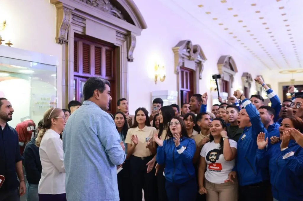 President Nicolás Maduro speaking to the electorate. Photo: Venezuela's Presidential Press.