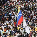 A massive protest in Venezuela. Photo: Black Agenda Report.
