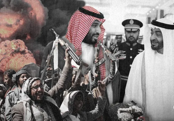 Compilation image. Photo: The Cradle.