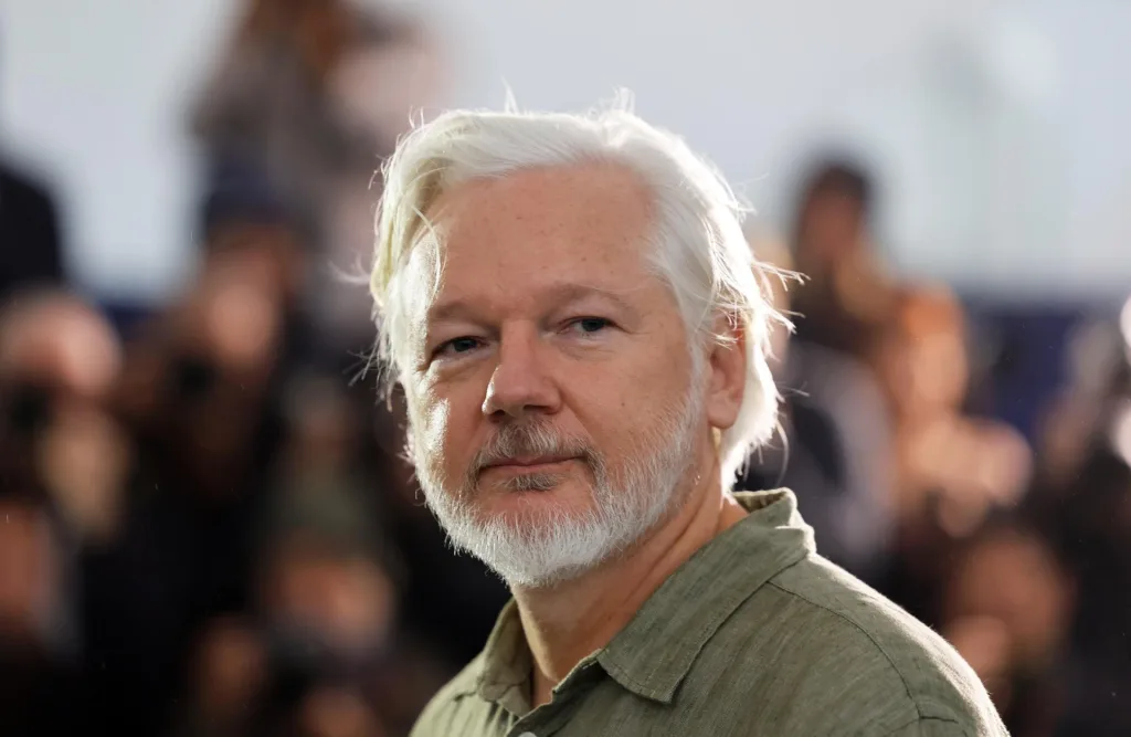 Prominent journalist and cyberactivist Julian Assange. Photo: EFE/social media.