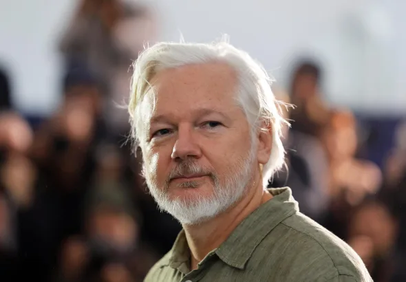 Prominent journalist and cyberactivist Julian Assange. Photo: EFE/social media.