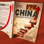 Composite image showing the book cover of China Changes Everything superimposed on the flag of the People's Republic of China. Source: Orinoco Tribune.