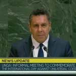 Venezuelan Diplomat Samuel Moncada, Dec. 4, 2025. Photo: Telesur/file photo.