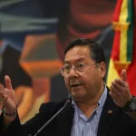 Former Minister of the Presidency María Nela Prada said Arce was taken to the Special Force to Fight Crime (FELCC). Photo: EFE.