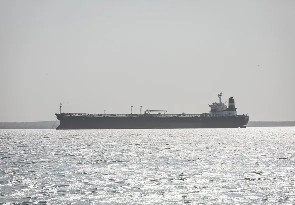Oil tanker in the Caribbean sea. Photo: EFE.
