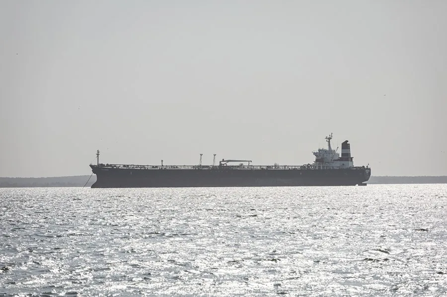 Oil tanker in the Caribbean sea. Photo: EFE.