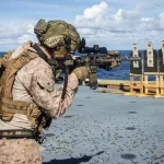 marines practice target