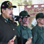 Venezuelan President Nicolas Maduro during the end-of-year message to the army in Caracas on Sunday, December 28, 2025. Photo: Venezuelan Presidential Press.