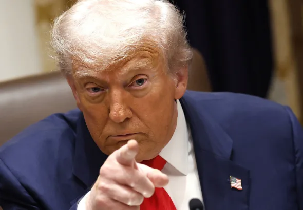 US President Donald Trump. Photo: Kevin Dietsch/Gettyimages.ru.