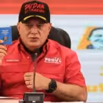 Diosdado Cabello, secretary general of the PSUV. Photo: Con el Mazo Dando.