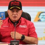 Diosdado Cabello, secretary general of the PSUV. Photo: Con el Mazo Dando.