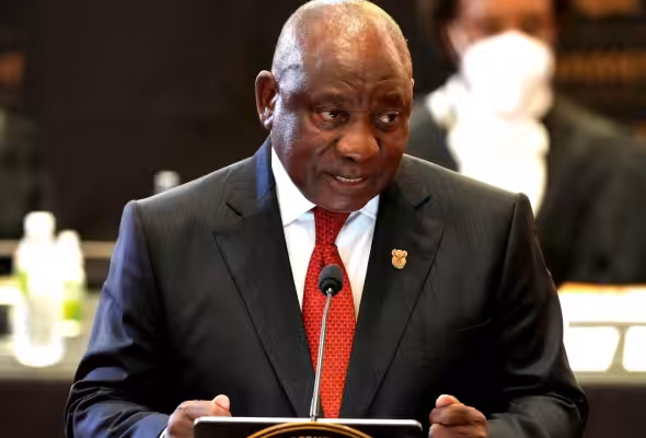 South Africa's president Cyril Ramaphosa was the first African leader to condemn the US military attack of January 3. Photo: Nic Bothma/Reuters.