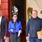 Delcy Rodriguez press conference