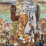 Panamerican Unity mural by Diego Rivera.