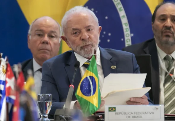 The president of Brazil, Luiz Inácio Lula da Silva. Photo: EFE.