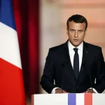 The president of France, Emmanuel Macron. File photo.