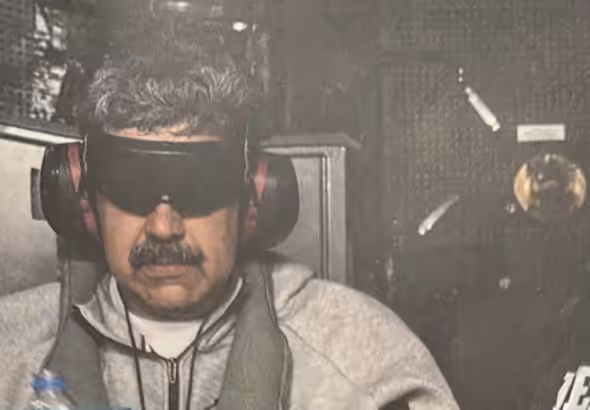 Venezuelan President Nicolas Maduro was kidnapped by the United States. Photo: via Donald Trump Truth Social account.