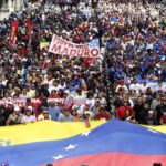 Thousands of Venezuelans demonstrated their support for President Maduro in a demonstration held in Caracas on Sunday, Jan. 4, 2025. Photo: Ultimas Noticias.