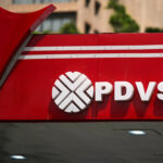 Logo of PDVSA, Venezuela's state-owned oil company. File photo.