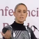 Mexican President Claudia Sheinbaum speaks at her morning press conference, January 30, 2026. Photo: Telesur.