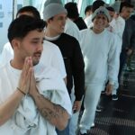 Venezuelan migrants exiting a repatriation flight on January 23, 2026, showing the happiness and relief in their faces. Photo: IG/@minjusticia_ve.