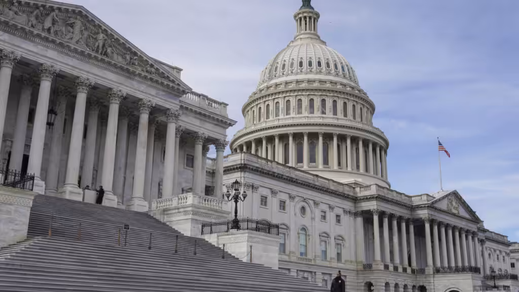 US Capitol building in Washington, DC. File photo.