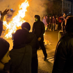 In this photo obtained by The Associated Press, Iranians attend an anti-government protest in Tehran, Iran, Jan. 9, 2026. Photo: UGC via AP.