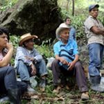 Berta Cáceres at the banks of the Gualcarque River in the Rio Blanco region of western Honduras. Photo: Goldman Environmental Prize.
